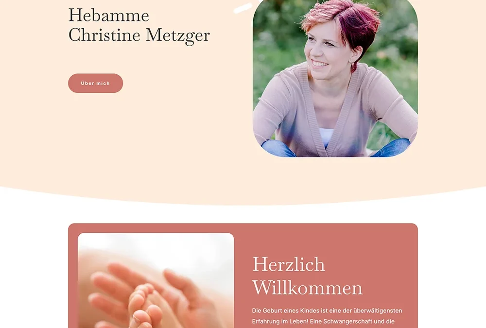 Hebamme Christine Metzger